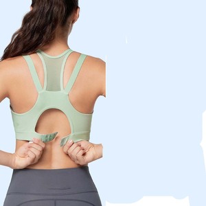 Wholesale Sport Bra High Quality Backless Cross Yoga Bras Women Sports Fitness Halter High Sports Bra Quality high Latest Design - Product Image 3