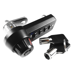 กุญแจรหัส 4 หลัก ความปลอดภัยสูง สำหรับเฟอร์นิเจอร์ในโรงยิมและโรงพยาบาล - Product Image 6