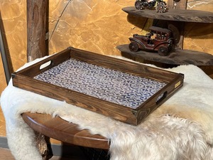 High Quality Handmade Eco Friendly Wooden Serving Tray Multipurpose for Tea Dining <b>Table</b> <b>Decor</b> Gift Hamper Dishwasher Safe - Product Image 1