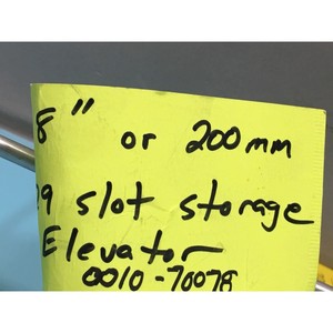 AMAT 0010-70078 P5000 29 SLOT STORAGE <b>ELEVATOR</b> - Trusted Global Legacy Semiconductor Equipment and <b>Parts</b> at - Product Image 1