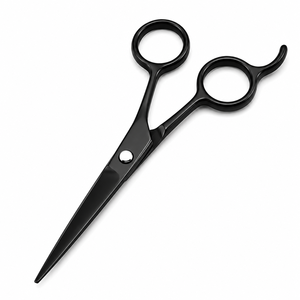 Professional 7.0 Inch <b>Black</b> <b>Titanium</b> Hair Cutting Scissors Premium Barber & Salon Shears - Product Image 1