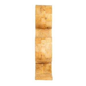 Wooden <b>Wine</b> Bottle Holder with 3 Bottle Space Rustic Serving Minimalist Design Rack for Home Bar Restaurant Hotel and Picnic Use - Product Image 2