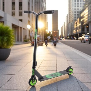 <span class=keywords><strong>Trottinette</strong></span> <span class=keywords><strong>freestyle</strong></span> avec roues en PU de 100 mm, noyau en plastique, <span class=keywords><strong>logo</strong></span> personnalisé OEM, prix de gros bon marché - Product Image 3