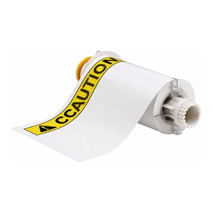 Etiquetas de Vinilo Autoadhesivas Duraderas de 7" X 10" con Señalización de Seguridad ANSI CAUTION para BBP85, Resistentes a los Rayos UV y al Desgaste - Product Image 2