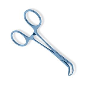 Pinzas para Toallas Backhaus de Acero Inoxidable, Pinzas Quirúrgicas con Recubrimiento Azul, Uso Hospitalario y Clínico, Certificación CE ISO, Venta al Por Mayor - Product Image 5