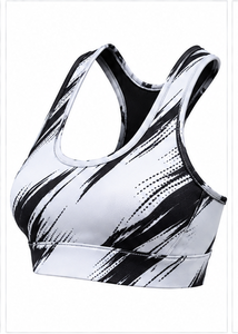 Soutien-gorge de sport respirant pour femme, extensible dans quatre directions, sans couture, style dos nu, pour la course, la gym, le yoga et le fitness, avec logo, faible MOQ - Product Image 6