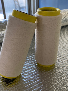 เส้นด้าย OE 16/1 คอร์สปัน 100% คอตตอน คาร์ดด์ โอเพ่นเอนด์ เส้นด้ายเบอร์ 16/1 สีขาวธรรมชาติ เป็นมิตรกับสิ่งแวดล้อม สำหรับงานถักและทอ - Product Image 4