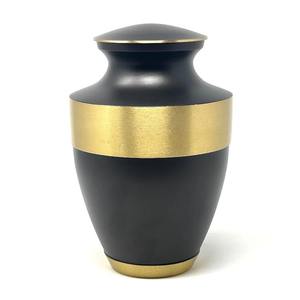 Urna Funeraria de Latón LU, Urna para Cenizas Blanca, Estilo Americano, Capacidad de 200 Pulgadas Cúbicas - Product Image 3