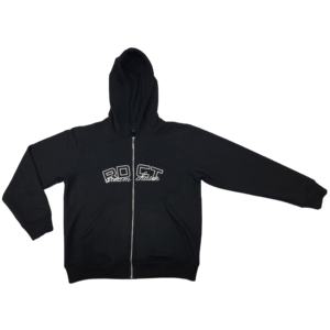 Vente en gros vente chaude sweats à capuche personnalisés lourds plaine 500 Gsm à capuche Basics coton mélangé Vintage deux couches sweat à capuche zippé - Product Image 2