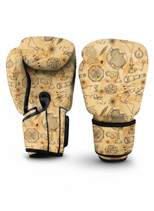 Breathable High Quality Inner <b>Padded</b> <b>Foam</b> Training Punching Fighting Boxing Gloves Custom Made Logo Design Leather Boxing Gloves - Product Image 4