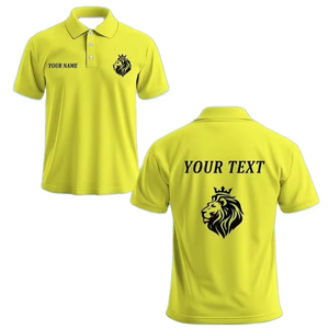 Customize Embroidered Front Jersey Work Competition Leisure Themed Shirts Personalize Names Text Plus Size Casual Daily 100% - Product Image 1