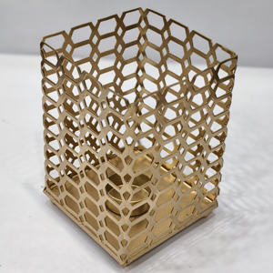 Export Inde 2026 Décoration Ramadan Nouveau Design Bougeoirs en Fer Faits à la Main Porte-bougies Chauffe-plat Décoration Maison - Product Image 5