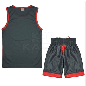 Traje de Boxeo Atlético Moderno para Hombre con Logotipo Frontal, Ligero y Transpirable, en Tela de Poliéster/Nailon para Entrenamiento y Actividades Físicas - Product Image 2