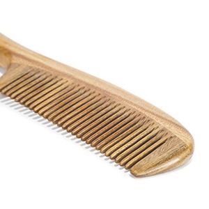 Peine de Pelo Rectangular de Madera de Neem Ecológico de Lujo Premium con Logotipo Personalizado y Empaque Personalizado - Product Image 6