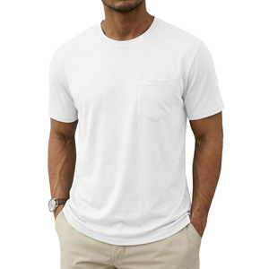 T-shirts pour hommes de haute qualité, col serré, 400 g/m², 100 % coton, streetwear, impression personnalisée, logo sur mesure. - Product Image 1