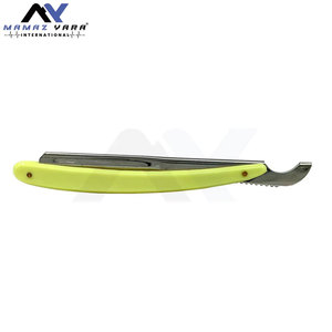 Custom Logo Stainless Steel Straight <b>Razor</b> Disposable Safety Barber Style Shaving <b>Razor</b> with Custom Color for Face Use - Product Image 2