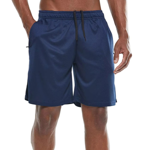 Shorts de sport athlétiques pour hommes, respirants et anti-transpiration, pour l'entraînement, la gym et la course à pied, avec taille élastique - Product Image 6