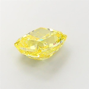 Diamant de laboratoire jaune vif élégant et raffiné, 4,14 carats, VS1, taille excellente, certifié IGI, pour joaillerie fine. - Product Image 2