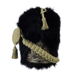 Chapeau en peau d'ours de l'Infanterie de Garde, chapeau napoléonien en peau d'ours, fait main, prix de gros, réglable, chapeau en peau d'ours à prix abordable, OEM personnalisé - Product Image 4
