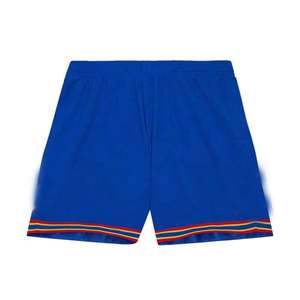 Shorts de basket-ball en mesh pour garçons, qualité supérieure, logo personnalisé, vente en gros, shorts de basket-ball imprimés pour hommes, respirants, service OEM - Product Image 6