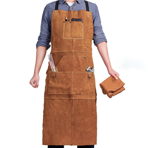 Delantal de Cuero sin Mangas con Cintura Ajustable y Múltiples Bolsillos, Ropa de Trabajo Moderna para Hombres y Mujeres - Product Image 2