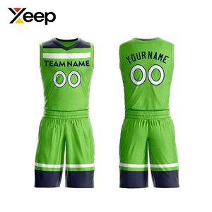Uniforme de Baloncesto Personalizado para Hombre XEEP XC-BU-60 de Alta Calidad, Alto Rendimiento, Ligero, Transpirable y con Transferencia de Calor - Product Image 1