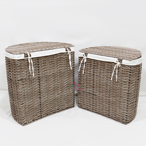 Artex Dong Thap Factory Handmade Seagrass <b>Storage</b> Box for <b>Home</b> Decoration and Natural Craft <b>Organization</b> - Product Image 3