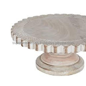 Perles en bois gâteau support pour mariage et artisanat indien haute qualité meilleure qualité maison décorative en bois article de luxe Top vente - Product Image 4