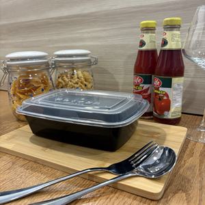 Couvercle jetable compostable de 38 oz à compartiment unique, en PP de qualité alimentaire, écologique, biodégradable, sans BPA, compatible micro-ondes, pour plats à emporter - Product Image 4