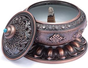 Brûleur d'encens Bakhoor traditionnel fait main, porte-encens Oud arabe écologique, religieux, pour la décoration de maison de luxe, cadeau festif - Product Image 3