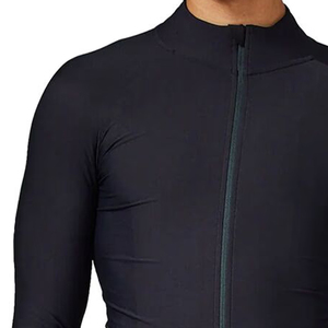 Maillot de cyclisme à manches longues, logo personnalisé, coupe-vent, respirant, séchage rapide, antibactérien, haute qualité, sublimation sportive, prix bas - Product Image 6