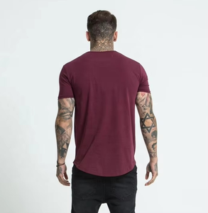 Camiseta de Cuello Redondo Personalizada con Logotipo para Hombre, Transpirable, de Secado Rápido, de Jersey de Poliéster con Spandex Suave, Ropa Deportiva Informal de Manga Corta - Product Image 2