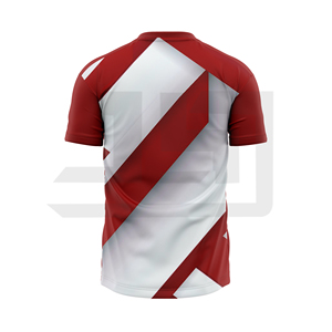 Camiseta de Fútbol Personalizada con Impresión Digital, 100% Algodón, Transpirable, de Secado Rápido, Antibacteriana, Uniforme Deportivo Profesional para Equipos - Product Image 1