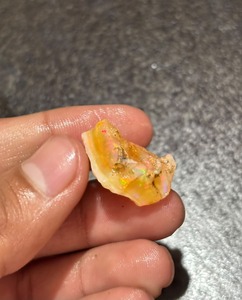 Mehrajuddin Gems Opale de feu Welo d'Éthiopie naturelle, 20,45 carats, pierre brute non montée, pierre de naissance d'octobre, troisième pierre de naissance, pour la fabrication de bijoux - Product Image 6
