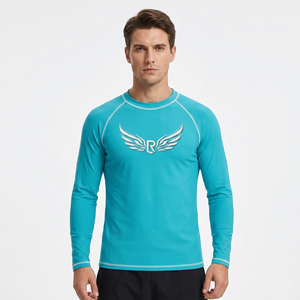Rashguard Garçon Manches Longues Compression Respirant UPF50+ Étanche Spandex Anti-Déchirure No-Gi Grappling Sparring 230g - Product Image 5