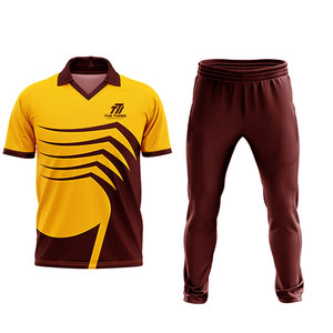 Dernier design d'uniformes de cricket pour hommes, tissu respirant et durable, gestion de l'humidité, maillot et pantalon personnalisables pour le cricket - Product Image 1