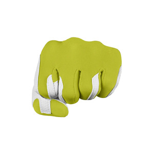Guantes de Golf de Piel de Oveja para Hombre, Blancos y Verde Lima, Transpirables, Antideslizantes, Suaves, Elásticos y Ligeros - Product Image 5
