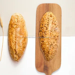 Planche à découper en bois industrielle bohème rustique moderne pour cuisine ou salle à manger, ustensiles de cuisine élégants à découper et à servir - Product Image 4