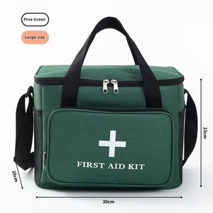 Trousse de premiers secours professionnelle grande capacité avec sac de rangement médical et petite pochette de voyage assortie - Product Image 1
