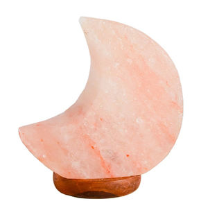 Vente en gros de lampes en forme de lune en sel rose de l'Himalaya de qualité supérieure 2025, magnifiques lampes de nuit artisanales de l'Himalaya - Product Image 1