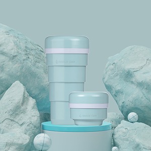 แก้วน้ำพกพาเกาหลี TUMBLER STORY ขนาดเล็ก 150 มล. สำหรับกาแฟ ชา น้ำ เหมาะสำหรับการเดินทางและไปโรงเรียน - Product Image 1