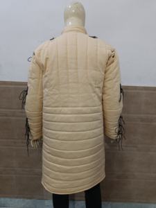 Abrigo Gambeson Medieval Unisex, Grueso y Acolchado, Largo, de Manga Larga, Chaqueta de Armadura Histórica, 100% Algodón, para Invierno y Reenactamiento - Product Image 3