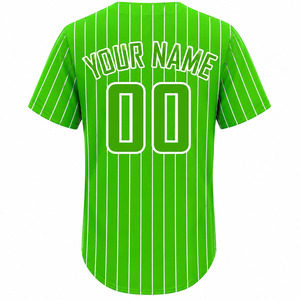 Maillot de baseball en polyester et coton de haute qualité avec logo personnalisé, vêtements d'équipe en gros, maillots de baseball légers à séchage rapide - Product Image 2