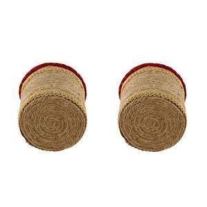 Organizador de Escritorio de Yute, Portaplumas Hecho a Mano, Soporte para Artículos de Oficina de Yute Natural para Decoración de Escritorio en Casa u Oficina - Product Image 2