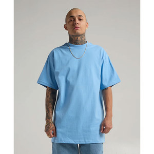 T-shirt décontracté à manches courtes et col rond en coton épais pour homme Shaka Wear – Modèle Max Heavyweight uni pour adulte - Product Image 1