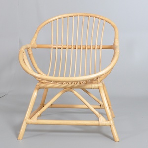 Juego de 2 sillas decorativas de ratán, silla de sofá de caña premium, sofás al por mayor de fábrica de Vietnam - Product Image 3