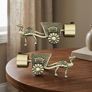 Antique Brass Camel Carriage <b>Curtain</b> Bracket Rod Accessories Customized Shape - Product Image 1