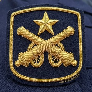 Écusson Chevron en Fil d'Or Fait Main, Insigne de Club Personnalisé pour Blazer, Uniforme Formel, Décoration de Vêtements d'Association - Product Image 4