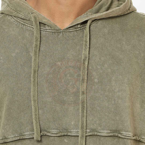 Sudadera con Capucha de Felpa de Algodón Premium para Hombre, Corte Holgado, para Uso Diario Informal y Moda Urbana Moderna - Product Image 6