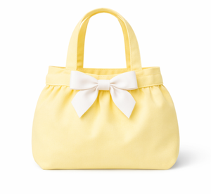 Wholesale Fashion <b>Canvas</b> Cotton Shopping <b>Tote</b> Bag with Bow Medium size baby Shopping <b>Canvas</b> <b>Tote</b> Bag with custom logo - Product Image 5